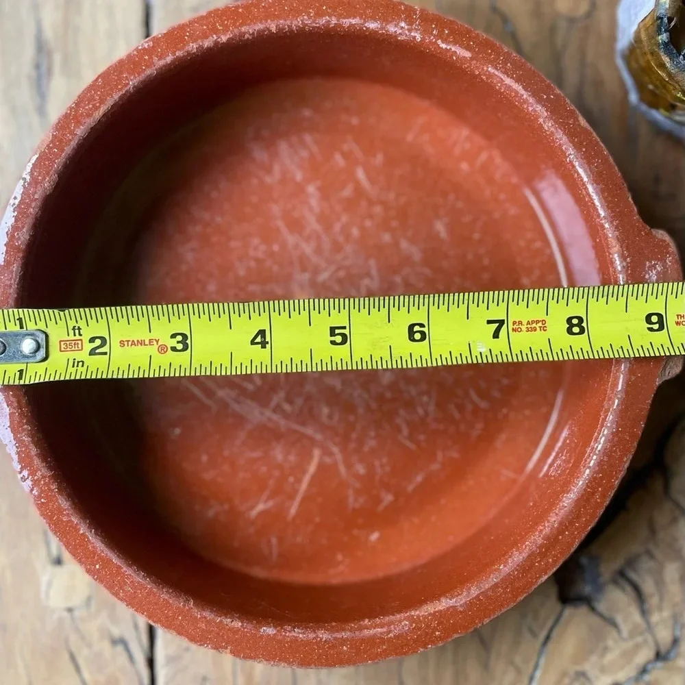 Vintage Moroccan Clay Tagine Cooking Vessel